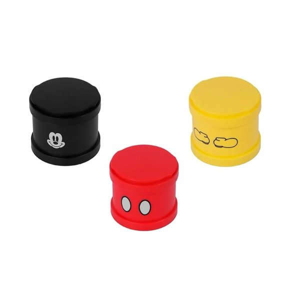 Mickey Mouse Collection Stackable Round Bento box (3 pcs) - Picture 2 of 7